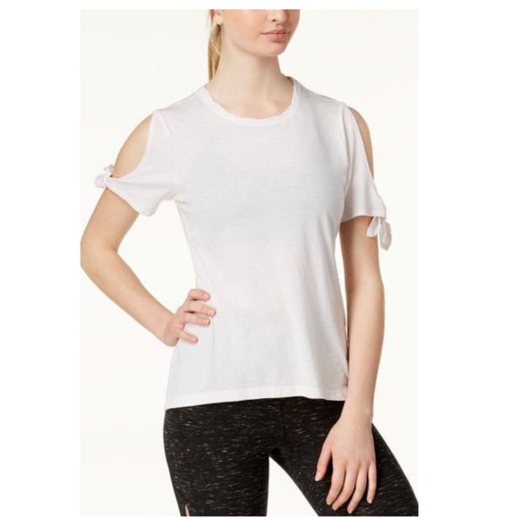 Calvin Klein Icy Wash Cold-Shoulder T-Shirt XXL - Picture 1 of 2